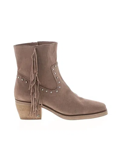 Pre-owned Sam Edelman Ankle Boots In Brown