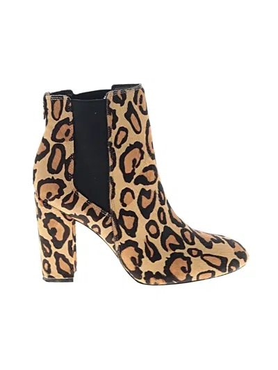 Pre-owned Sam Edelman Ankle Boots In Gold