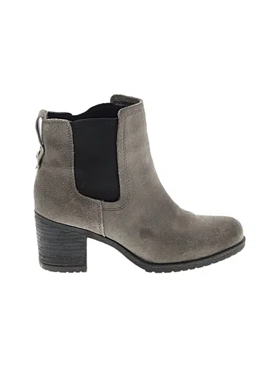 Pre-owned Sam Edelman Ankle Boots In Gray
