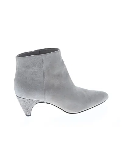 Pre-owned Sam Edelman Ankle Boots In Gray