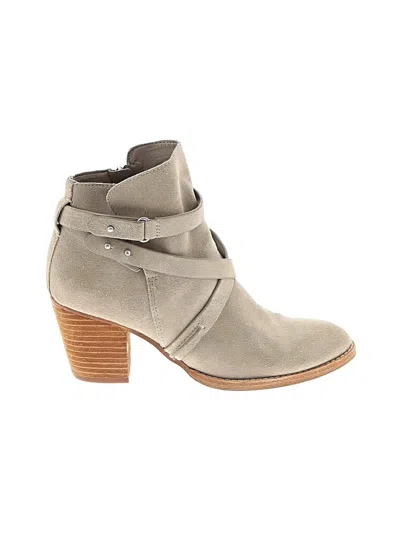 Pre-owned Sam Edelman Ankle Boots In Gray
