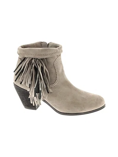 Pre-owned Sam Edelman Ankle Boots In Gray