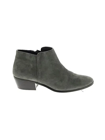 Pre-owned Sam Edelman Ankle Boots In Gray