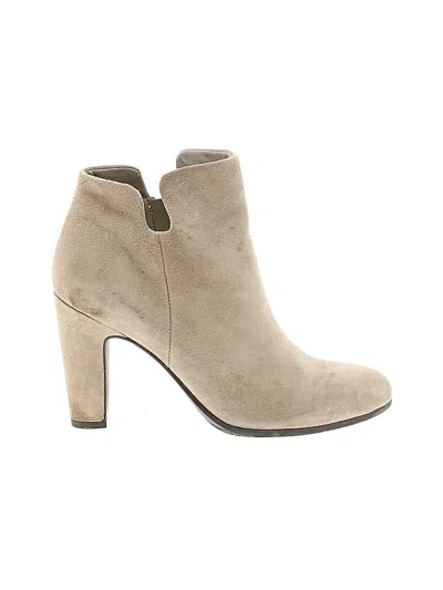 Pre-owned Sam Edelman Ankle Boots In Gray
