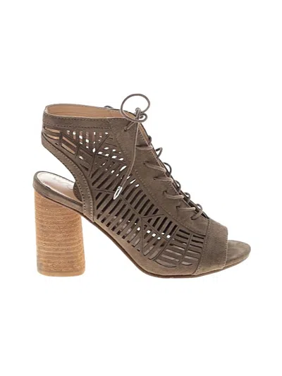 Pre-owned Sam Edelman Ankle Boots In Gray