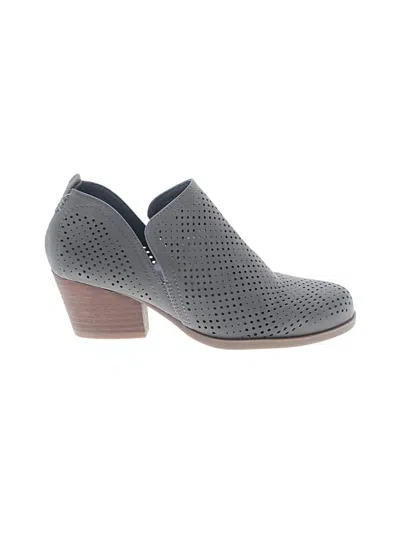 Pre-owned Sam Edelman Ankle Boots In Gray