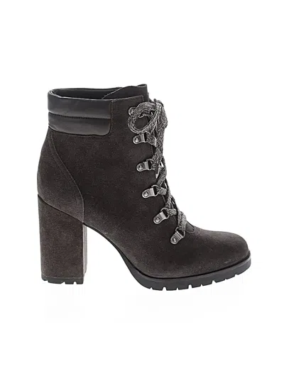 Pre-owned Sam Edelman Ankle Boots In Gray