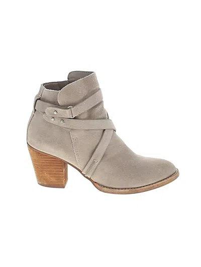 Pre-owned Sam Edelman Ankle Boots In Gray