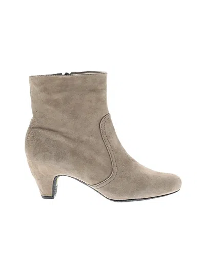 Pre-owned Sam Edelman Ankle Boots In Gray