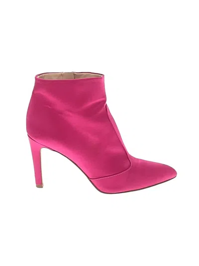 Pre-owned Sam Edelman Ankle Boots In Pink
