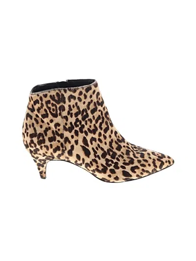 Pre-owned Sam Edelman Ankle Boots In Tan