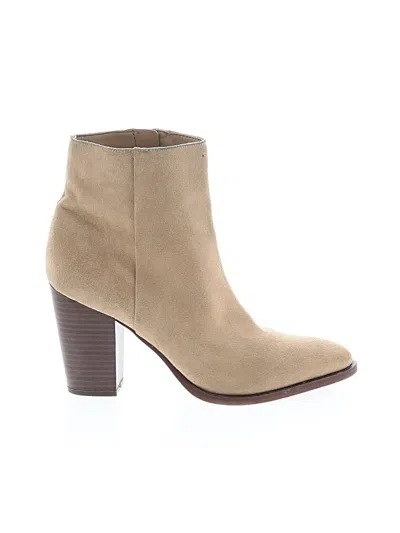Pre-owned Sam Edelman Ankle Boots In Tan