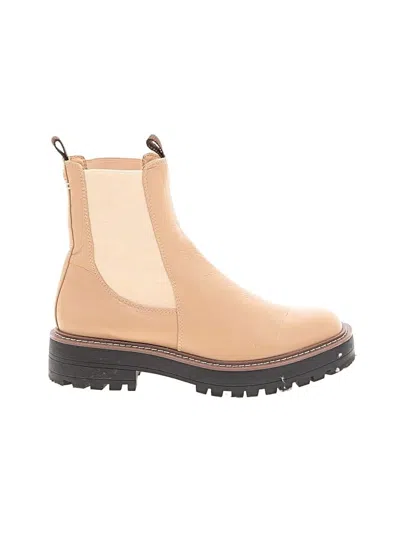 Pre-owned Sam Edelman Ankle Boots In Tan