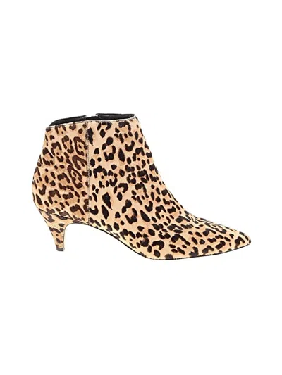 Pre-owned Sam Edelman Ankle Boots In Tan