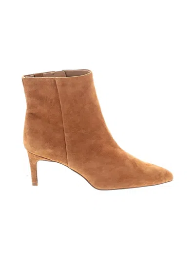 Pre-owned Sam Edelman Ankle Boots In Tan