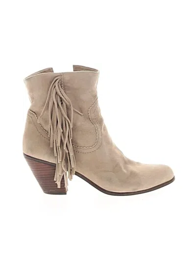 Pre-owned Sam Edelman Ankle Boots In Tan