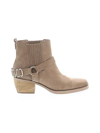 Pre-owned Sam Edelman Ankle Boots In Tan