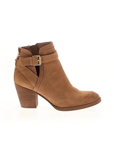Pre-owned Sam Edelman Ankle Boots In Tan