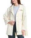 Sam Edelman Hooded Jacket In White