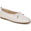 Sam Edelman Ari Ballet Flat In Bright White