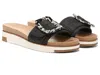 Sam Edelman Ariane Platform Slide Sandal In Black