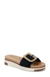 Sam Edelman Ariane Platform Slide Sandal In Hudson Navy