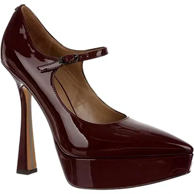 Sam Edelman Arie Ruby Patent I4892s1600 Women's In Red