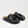 Sam Edelman Astrid Mule Black Croco Embossed Leather