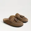 Sam Edelman Astrid Mule Terra Toffee Suede In Brown