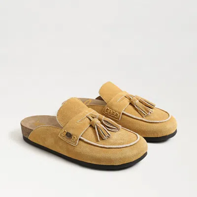 Sam Edelman Astrid Mule Vintage Mustard Suede