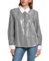 Sam Edelman Astrid Sequin Oversized Shirt