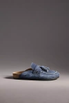 Sam Edelman Astrid Tassel Mules In Blue