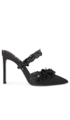 Sam Edelman Athena Womens Slip On Pointed Toe Pumps In 黑色
