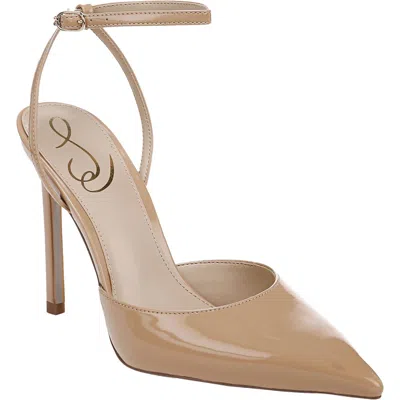Sam Edelman Avril Womens Buckle Ankle Strap Pumps In Multi