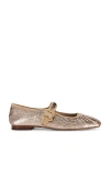 Sam Edelman Women's Michaela Glamour Flats In Metallic Gold