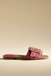 Sam Edelman Bambi2 Slide Sandal Magenta Mutli Fabric In Pink