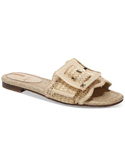 SAM EDELMAN BAMBI WOMENS OPEN TOE SLIP ON SLIDE SANDALS