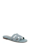Sam Edelman Bay Cutout Slide Sandal In Coastal Blue