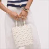SAM EDELMAN SAM EDELMAN BAY DYE CUT MINI TOTE EGGSHELL LEATHER