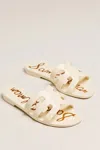 Sam Edelman Bay Jelly Sandals In Animal Print