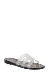 Sam Edelman Bay Jelly Slide Sandal In White