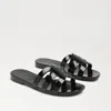 Sam Edelman Bay Jelly Slide Sandal In Black
