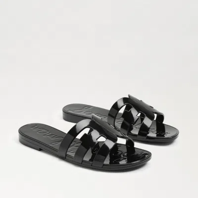SAM EDELMAN SAM EDELMAN BAY JELLY SLIDE SANDAL BLACK JELLY