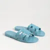 Sam Edelman Bay Jelly Slide Sandal Blue Reef Jelly