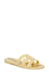Sam Edelman Bay Jelly Slide Sandal In Yellow