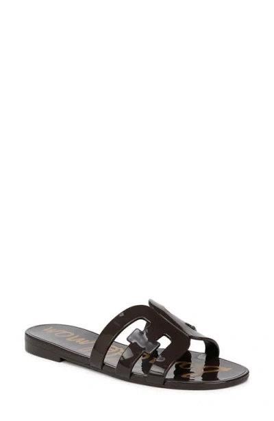 Sam Edelman Bay Jelly Slide Sandal In Cafe Noir