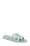 Sam Edelman Bay Jelly Slide Sandal In Calypso Mint