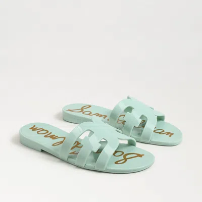 SAM EDELMAN SAM EDELMAN BAY JELLY SLIDE SANDAL CALYPSO MINT JELLY