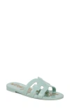 Sam Edelman Bay Jelly Slide Sandal In Green