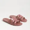Sam Edelman Bay Jelly Slide Sandal Pink Lily Jelly In Pink